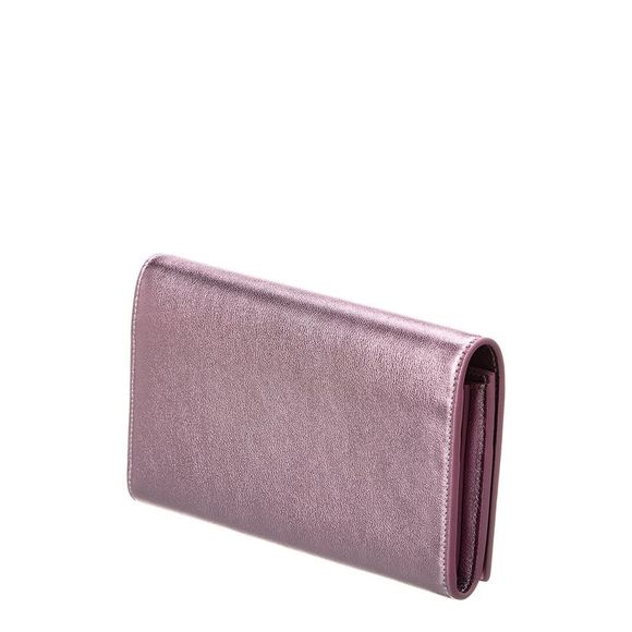 Saint Laurent Cassandre Large Leather Continental Wallet - Picture 2 of 5